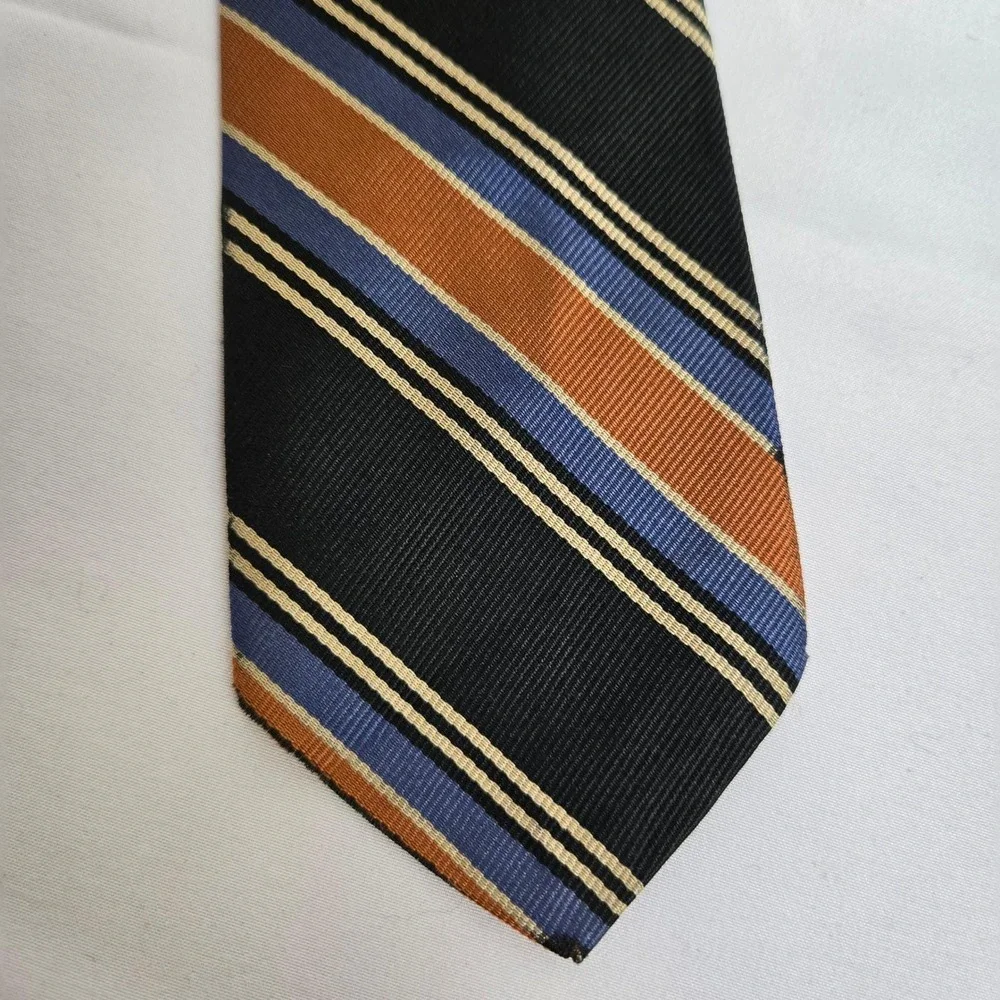 Austin Reed of Regent Street‎ London Striped All Silk Tie, WPL 2555, Vintage